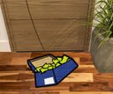 Ver imagem 1 de Tapete Divertido Caixa de Dolar no Formato 60x40 Decorativo