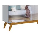 Ver imagem 4 de Buffet Classic 3 Portas Branco Acetinado e Espelho
