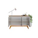 Ver imagem 3 de Buffet Classic 3 Portas Off-White com Freijó