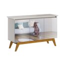 Ver imagem 1 de Buffet Classic 3 Portas Off-White e Espelho