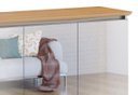 Ver imagem 3 de Buffet Classic 3 Portas com Espelho Off White com Nature