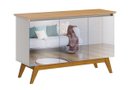 Ver imagem 1 de Buffet Classic 3 Portas com Espelho Off White com Nature