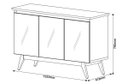 Ver imagem 6 de Buffet Classic 3 Portas com Espelho Off White com Nature