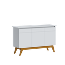 Ver imagem 2 de Buffet Classic 3 Portas Branco Acetinado