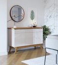 Ver imagem 1 de Buffet Classic 3 Portas Off-White com Nature