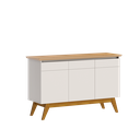 Ver imagem 2 de Buffet Classic 3 Portas Off-White com Nature