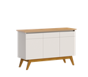 Ver imagem 2 de Buffet Classic 3 Portas Off-White com Nature