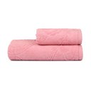 Ver imagem 1 de Jogo de Toalha 2 Peças Amalfi 100% Algodão Atlântica Cor: Rosa Flamingo 3980