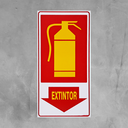 Ver imagem 3 de Combo 6 Placas De Sinalização Extintor 15X30 Acesso - X-701 F9e
