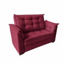 Ver imagem 2 de Sofá 2 Lugares e 2 Poltrona Decorativa para Sala de Estar