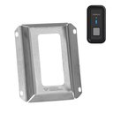 Ver imagem 2 de Proteção de Inox para Campainha sem Fio Cib 101 Intelbras