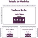 Ver imagem 3 de Jogo de Toalhas Gigante Itália Soft 2 Banhão + 2 Rosto + 2 Tapete Luxo 100% Algodão Branco
