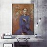 Quadro Decorativo Pablo Picasso Menino Com Um Cachimbo:120x80 cm/BRANCA - 4