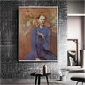 Quadro Decorativo Pablo Picasso Menino Com Um Cachimbo:120x80 cm/BRANCA - 7