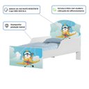 Ver imagem 4 de Cama Infantil Ursinho Patrulheiro com Colchão Mini Cama