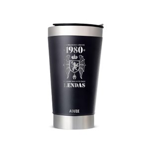 Copo Térmico Aduze 1990 Ano Das Lendas 500ml - Preto