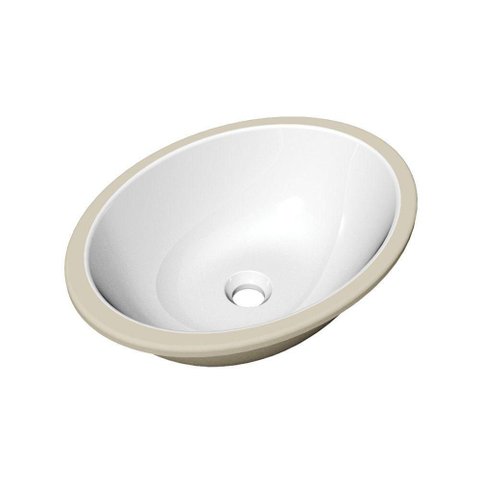 Cuba de Embutir Cbo-09 Oval Louça Sanitária Branca Lorenzetti