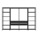 Ver imagem 5 de Guarda-Roupas Closet Modulado 270cm 4 Peças com 4 Gavetas e Cabideiros Multimóveis MP4321