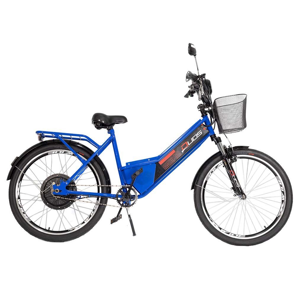 Bicicleta Elétrica - Confort - 800w - Azul - Duos Bikes - 4