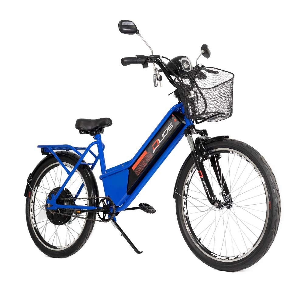 Bicicleta Elétrica - Confort - 800w - Azul - Duos Bikes - 1