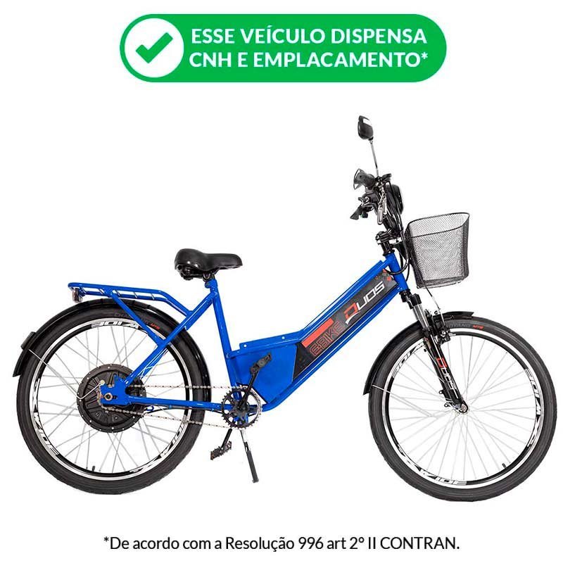 Bicicleta Elétrica - Confort - 800w - Azul - Duos Bikes - 2