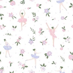 PAPEL DE PAREDE BOBINEX SONHOS - BAILARINAS - 1