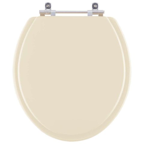 Assento Sanitário Twister Marfim (bege Claro) para Vaso Hervy