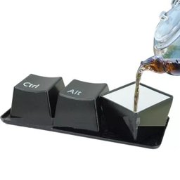 Canecas Control Alt Del Conjunto Kit com 03 unidades:Branca - 1