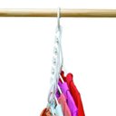 Ver imagem 4 de Cabide Organizador Wonder Hanger Branco Kit 8 Packs P/40 Cabides