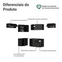 Ver imagem 4 de Armário de Cozinha Completa de Canto Suspenso 405 Cm Preto Nice Madesa 01 Preto