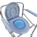 Ver imagem 4 de Cadeira 4 Rodas para Banho Dobrável - Supermedy