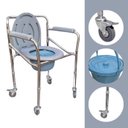 Ver imagem 6 de Cadeira 4 Rodas para Banho Dobrável - Supermedy