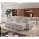 Ver imagem 1 de Sofá Hall Veludo Dois Módulos de 120m B25cm Meu Sofá Online