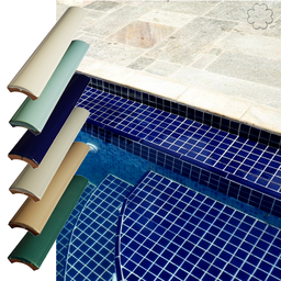 Kit 12 Cantoneiras P/ Piscina 3m Linear 3,5x25cm Branco - 7