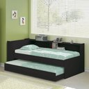 Ver imagem 3 de Bicama Cama de Solteiro com Auxiliar e Estante Lateral para Colchão 78cm