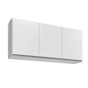 Ver imagem 1 de Armário Aéreo de Cozinha Valentina 120cm MDP BP Branco Planejado