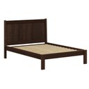 Ver imagem 1 de Cama King em Madeira Maciça 112x214cm Modena Marrom/Capuccino