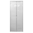 Ver imagem 1 de Porta Camarão Lambril Aluminio Branco Linha 25 - 210x80 Esquerda