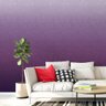 Papel de Parede Rústico Parede com Rachaduras Degradê Roxo - 2