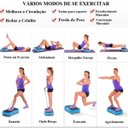 Ver imagem 3 de Plataforma Vibratória Fitness Elétrica Pilates Emagrecer Massageador Shiatsu Uitech 110V