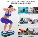 Ver imagem 4 de Plataforma Vibratória Fitness Elétrica Pilates Emagrecer Massageador Shiatsu Uitech 110V