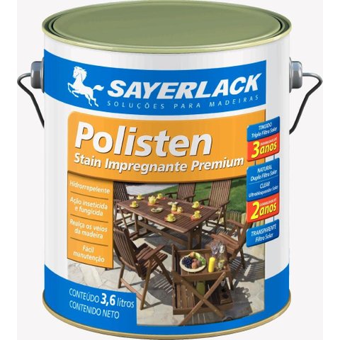 STAIN NATURAL 3,6L POLISTEN SAYERLACK 3201427