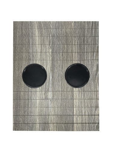 Kit 02 Esteiras Braço Sofá Porta Copo Madeira Escura Et043 - 3