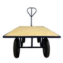 Ver imagem 3 de Carro Plataforma com Tampo em Madeira 450kg C-128-m