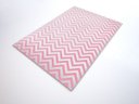 Ver imagem 1 de Tapete Saturs Chevron Rosa 60 x 200cm Tapete para Sala e Quarto