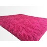Tapete Saturs Shaggy Pelo Alto Rosa - 150 x 200cm Tapete para Sala e Quartos - 1