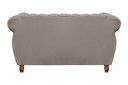 Ver imagem 3 de Namoradeira Decorativa Chesterfield Sofá Realeza Vintage - Veludo Capuccino