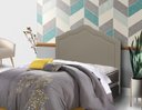 Ver imagem 3 de Cabeceira Irlanda New Plus Queen 1600mm Veludo Slim Castor - Simbal