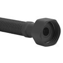 Ver imagem 3 de Kit 2 Engate Mangueira Flexível Black Trançado Aço Inox 30cm