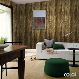 Papel de Parede Adesivo Lavável Madeira Cumaru 15m - 3